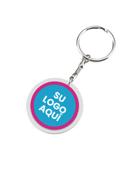 LLAVERO CUADRADO, RECTANGULAR  O REDONDO CON SU LOGO
