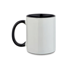 11oz Colored Inner Mug - Black