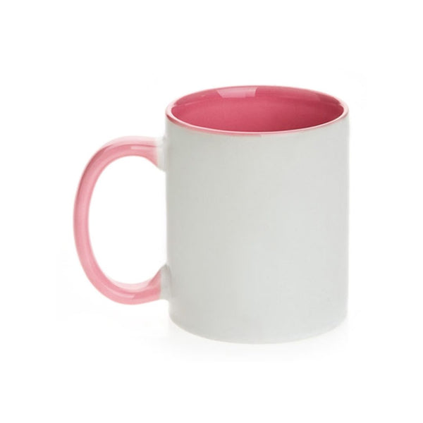 11oz Colored Inner Mug - Pink