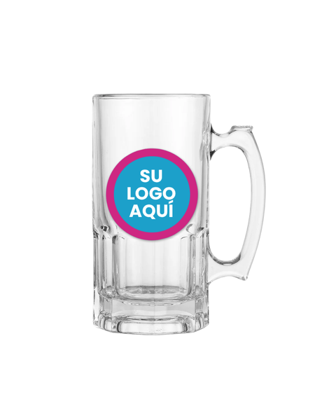 VASO CERVECERO EN CRISTAL CON LOGO 5