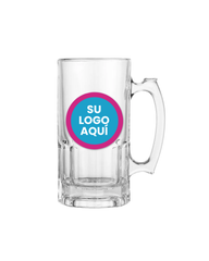VASO CERVECERO EN CRISTAL CON LOGO 5