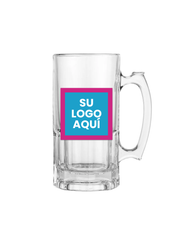 VASO CERVECERO EN CRISTAL CON LOGO 5