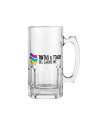 VASO CERVECERO EN CRISTAL CON LOGO 5