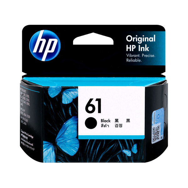 Cartucho de Tinta Original / Refill : HP 61 Black