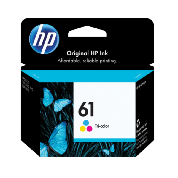 Cartucho de Tinta Original / Refill : HP 61 Color