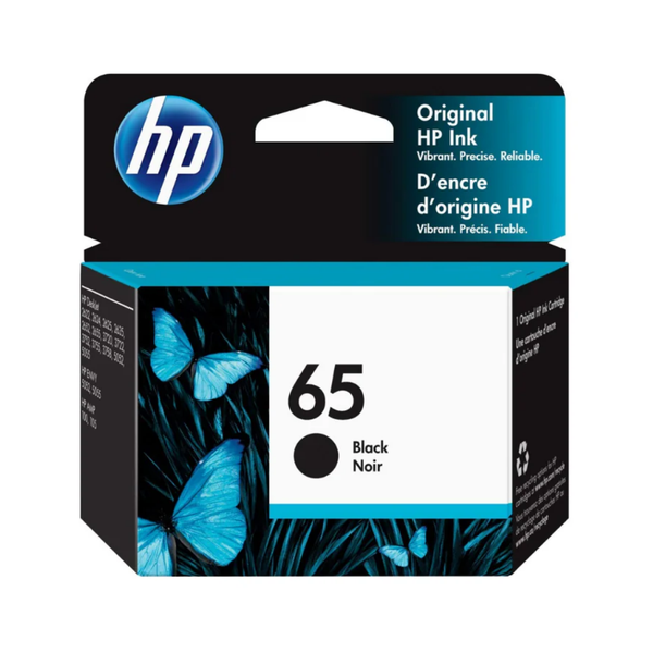 Cartucho de Tinta Original / Refill : HP 65 Black