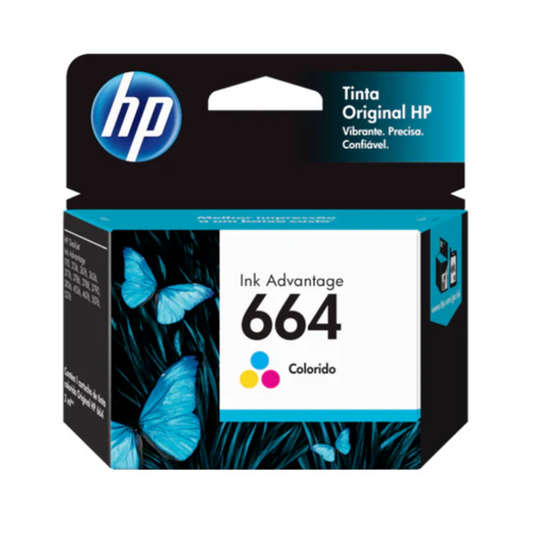 Cartucho de Tinta Original / Compatible/ Refill : HP 664 Color