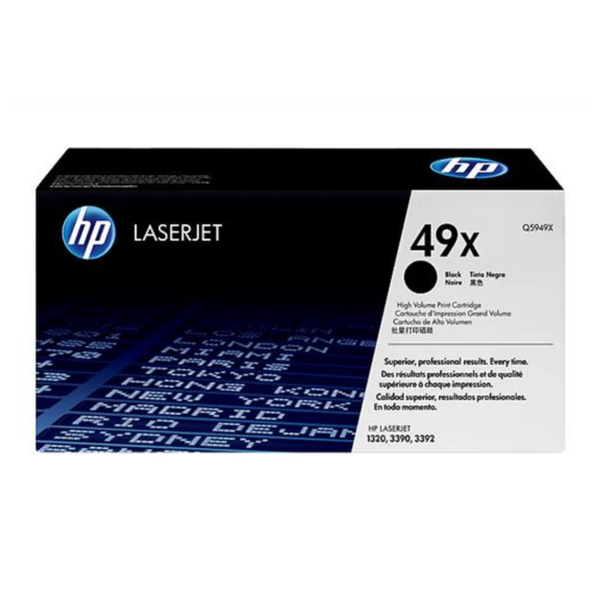 Cartucho de Toner Original / Compatible: HP®-49X (Q5949X)