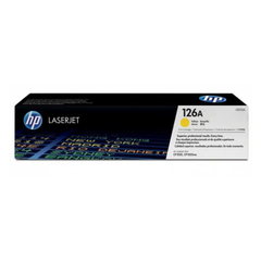 Cartucho de Toner Original / Compatible: HP®-126A-Amarillo (CE312A)