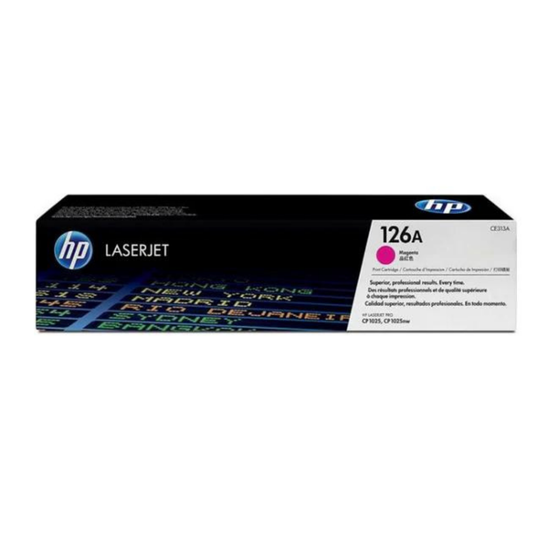 Cartucho de Toner Original / Compatible: HP®-126A-Magenta (CE313A)