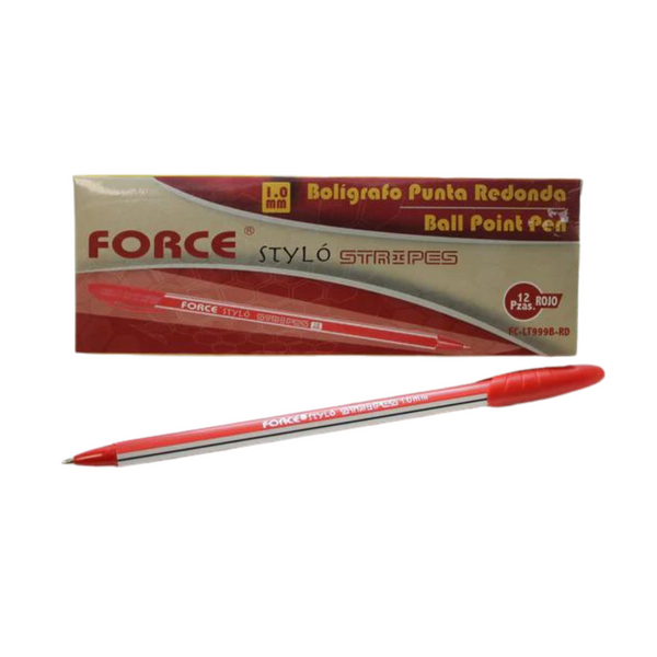 Bolígrafos Ball Point Rojo