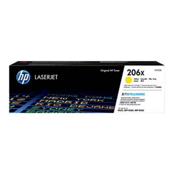 Cartucho de Toner Original / Compatible: HP®-206X Amarillo