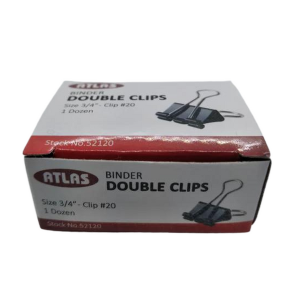 Binder Clips Small 12pcs 3/4"