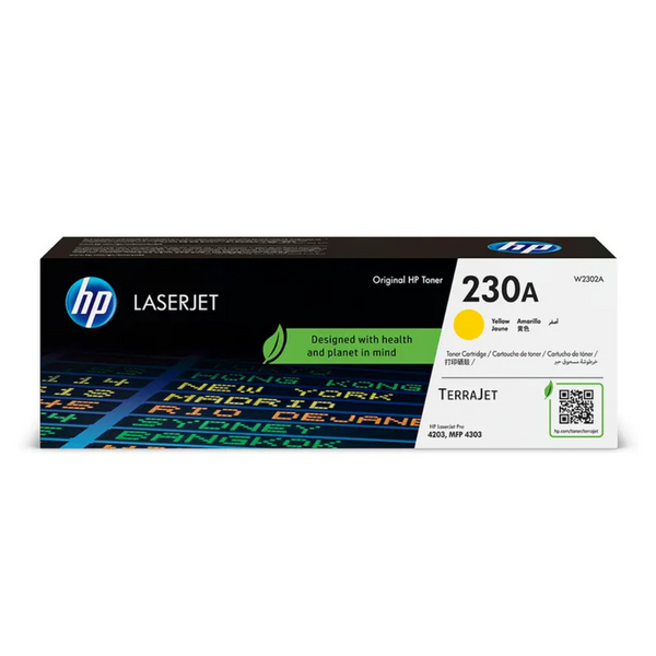 Cartucho de Toner Original: HP® W2302 (230A) YELLOW