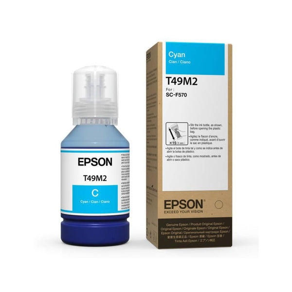 Botella De Tinta Original | Compatible: Epson T49M2 Cyan