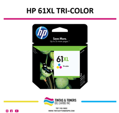 Cartucho de Tinta Original / Refill : HP 61 Color XL