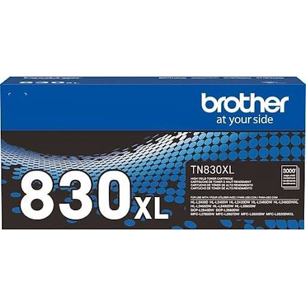Cartucho de Toner Original / Compatible: Brother TN830 XL