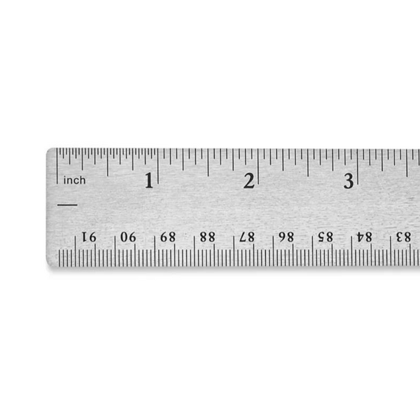 Quick Flexible Stainless-Steel Ruler 12"