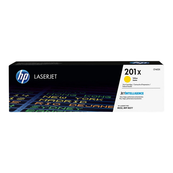 Cartucho de Toner Original / Compatible: HP®- 201X -YELLOW (CF402X)
