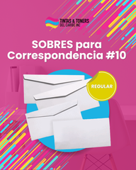 SOBRE #10 REGULAR  500/BX