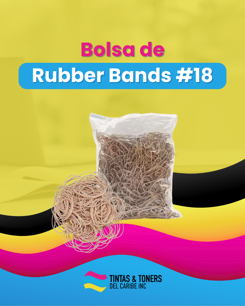 RUBBER BANDS 1  LB. SIZE 18 FINA