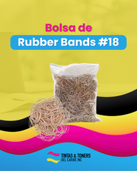 RUBBER BANDS 1  LB. SIZE 18 FINA