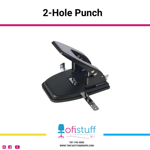 Dos Huecos Paper Punch