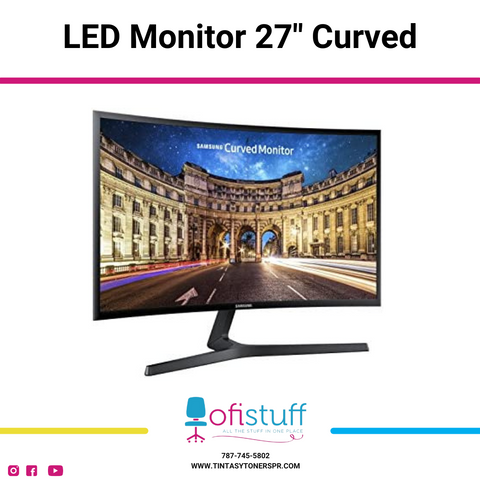 LED Monitor 27" Curved