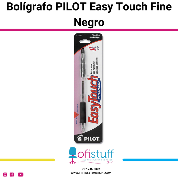 Pilot Easy Touch Negro
