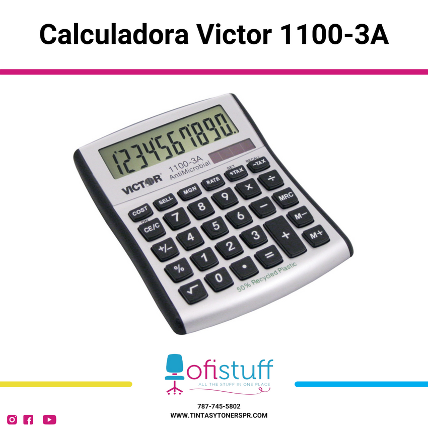 Calculadora Victor 1100-3A