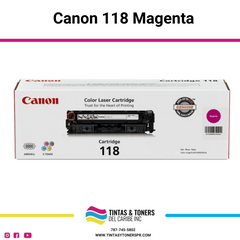 Cartucho de Toner Original / Compatible: Canon®-118A-Magenta