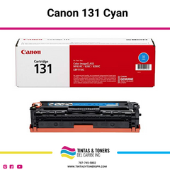 Cartucho de Toner Original / Compatible: Canon®-131-CYAN