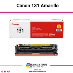 Cartucho de Toner Original / Compatible: Canon®-131-YELLOW