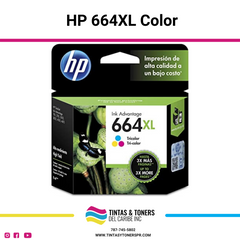 Cartucho de Tinta Original /Refill : HP 664 XL Color