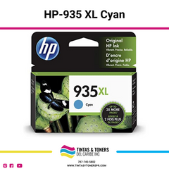 Cartucho de Tinta Original / Compatible  : HP 935XL Cyan