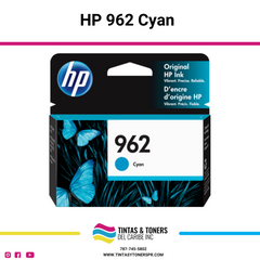 Cartucho de Tinta Original: HP 962 Cyan