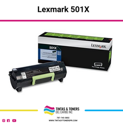 Cartucho de Toner Original / Compatible: Lexmark®-501X
