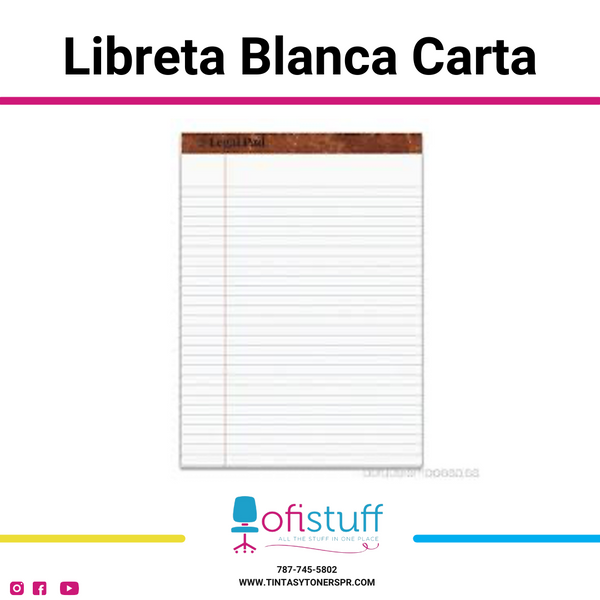 Libreta Blanca Carta