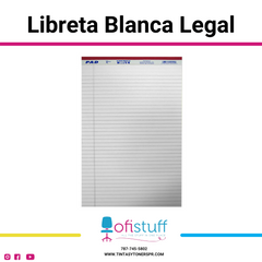 Libreta Blanca Legal