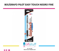 Bolígrafo Pilot Easy Touch Negro Fine