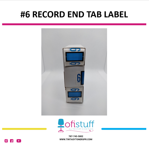 #6 Record End Tab