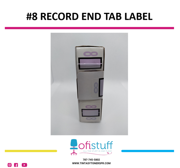 #8 Record End Tab