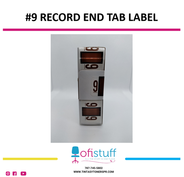 #9 Record End Tab