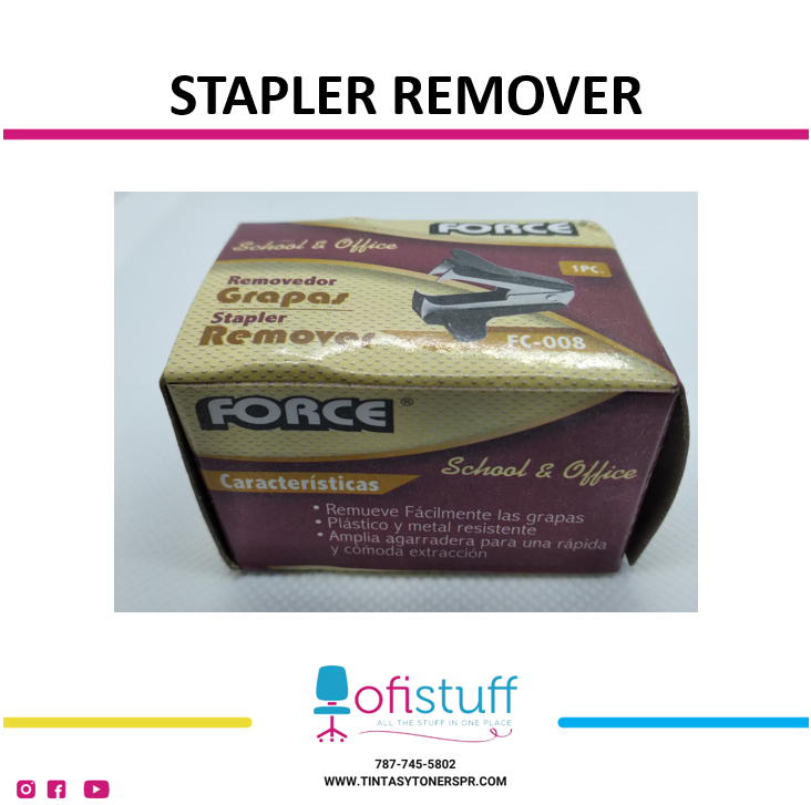 Stapler Remover