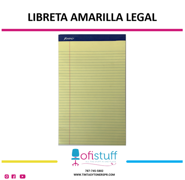 Libreta Amarilla Legal