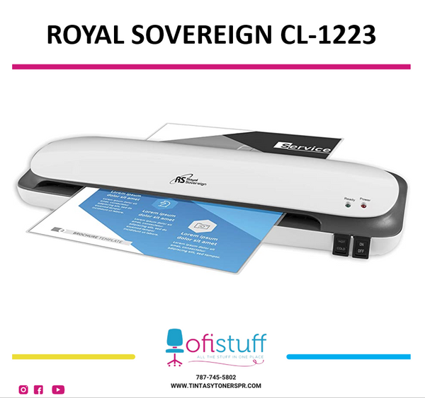 Laminadora Royal Sovereign CL-1223