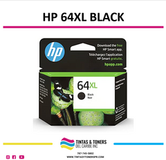Cartucho de Tinta Original / Compatible / Refill : HP 64 XL Black