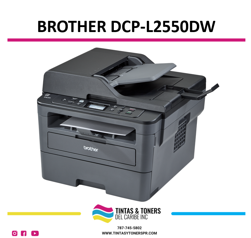 BROTHER DCP-L2550DW