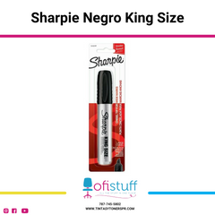 Sharpie Negro King Size